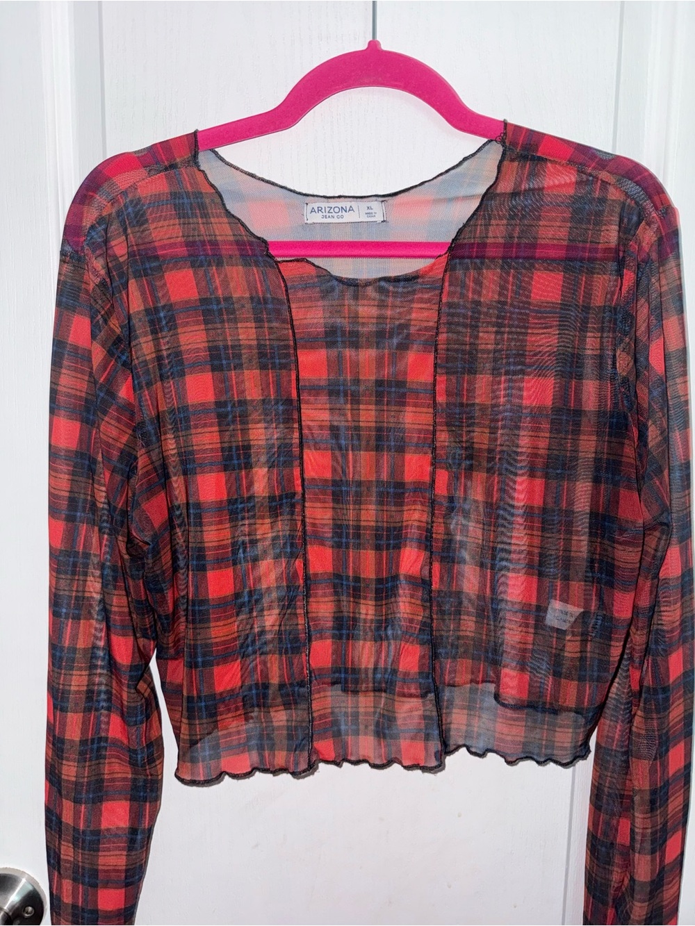 Plaid ls top